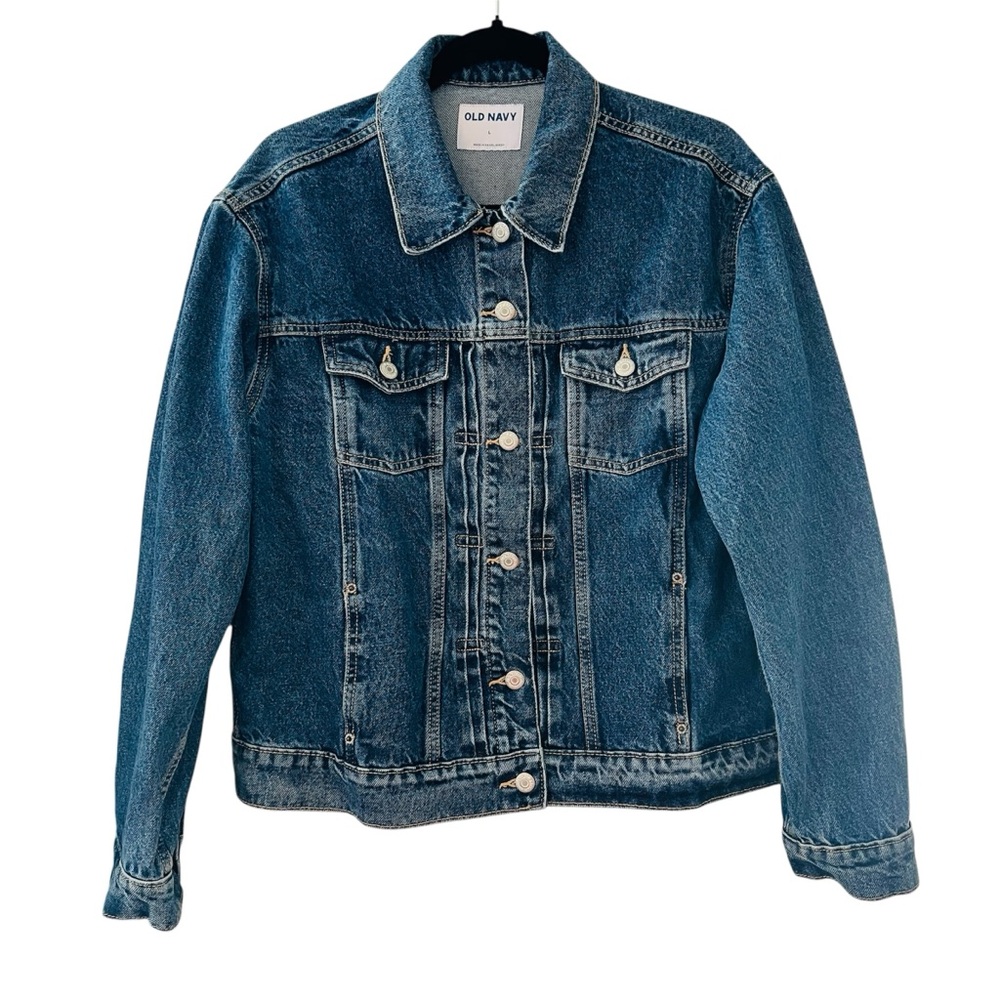 Old Navy Denim Jean Jacket Size Large NWOT